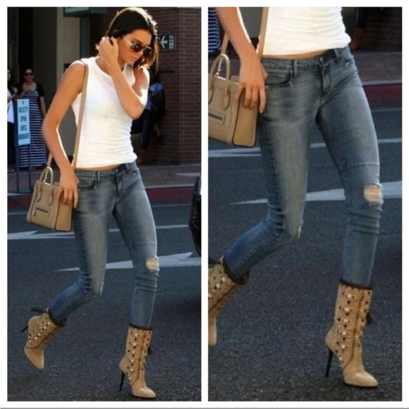 RtA ROAD  TO AWE Icon Distressed Skinny Jeans - Picture 2 of 16